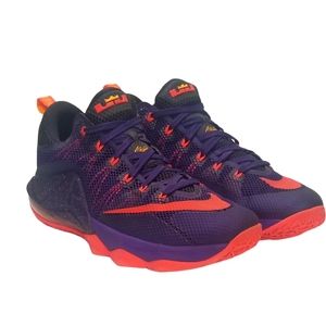 Lebron 12 Low Court Purple